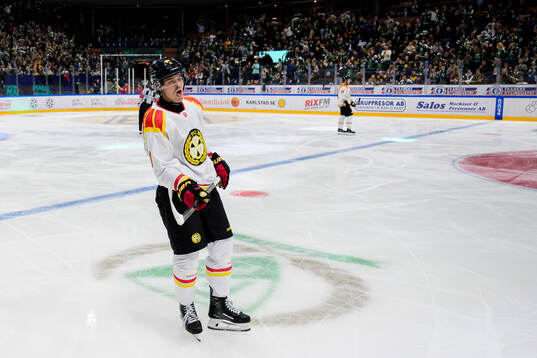 Brynäs Axel Andersson deppar
