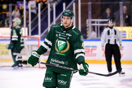 Färjestads Filip Roos deppar