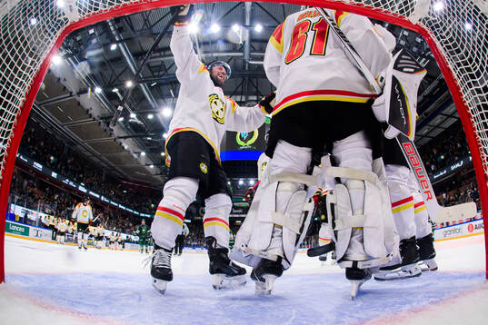 Brynäs Johan Larsson jublar
