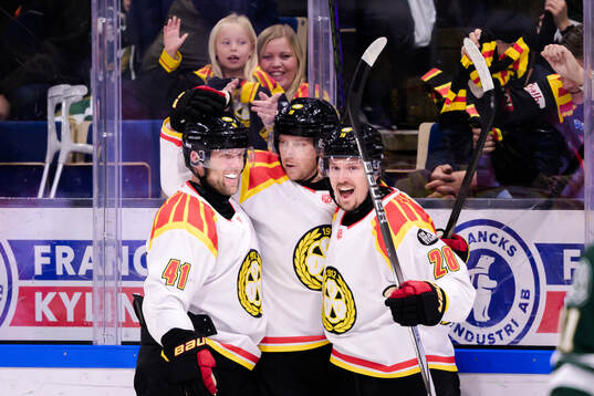 Brynäs Greg Scott, Nicklas Bäckström och Johannes