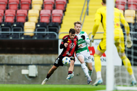 Östersunds Adrian Edqvist och Västerås Victor Wernersson