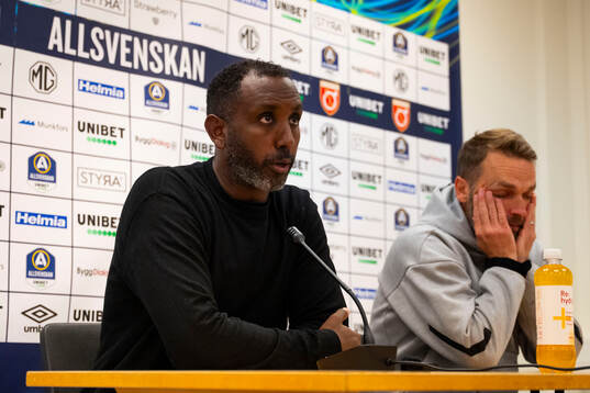 Degerfors Huvudtränare Henok Goitom