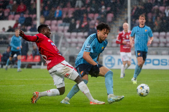 Degerfors Nahom Netabay och Mikael Anderson