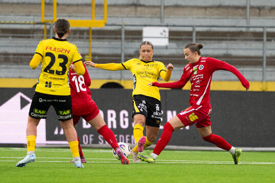 under fotbollsmatchen i Elitettan mellan Elfsborg och KIF