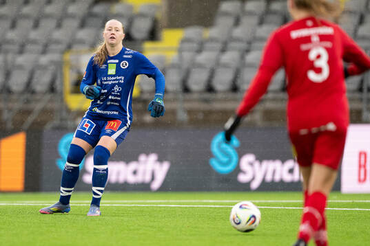KIF Örebros målvakt Julia Langörgen