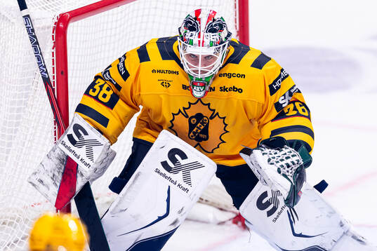 Skellefteås målvakt Strauss Mann