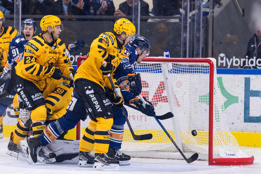 Växjös Dylan Mclaughlin gör 1-2