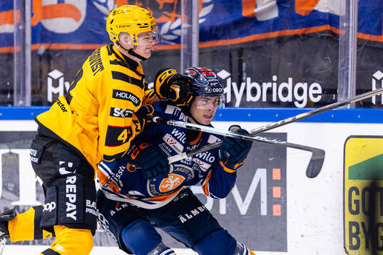 Skellefteås Rasmus Bergqvist och Växjös Ville Svensson
