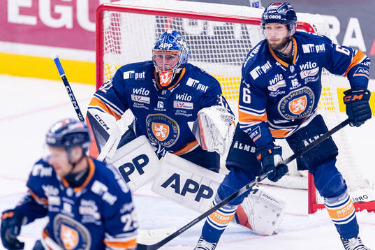 Växjös målvakt Ludvig Persson