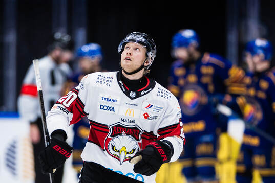 Malmö Redhawks Thomas Berg Paulsen deppar
