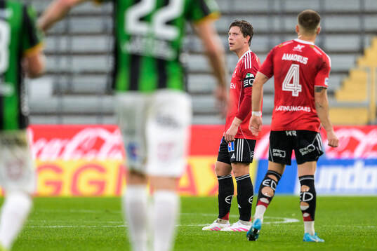 IFK Norrköpings Alexander Fransson deppar