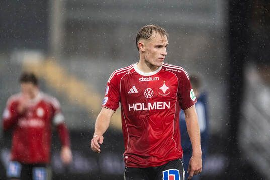 IFK Norrköpings Marcus Baggesen deppar