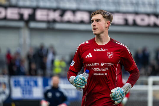 IFK Norrköpings målvakt Theo Krantz