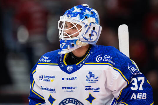 Leksands målvakt Jakob Hellsten