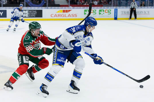 Frölundas Erik Thorell och Leksands Stefan Milosevic