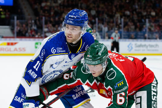 Leksands Wiktor Nilsson och Frölundas Filip Hasa