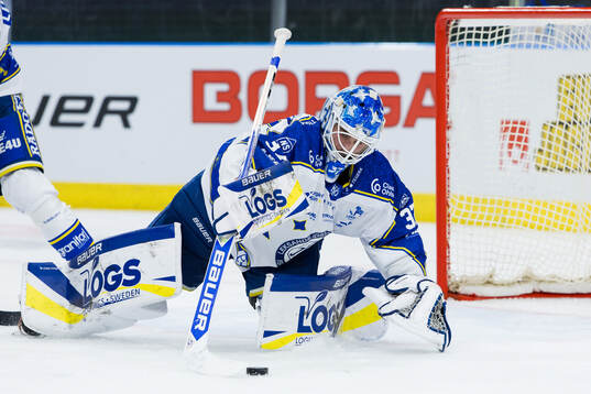 Leksands målvakt Jakob Hellsten