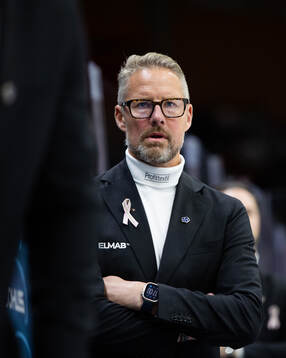Leksands tränare Johan Hedberg