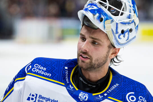 Leksands målvakt Jakob Hellsten