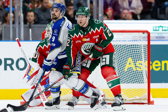 Leksands Gabriel Fortier och Frölundas Christian Folin