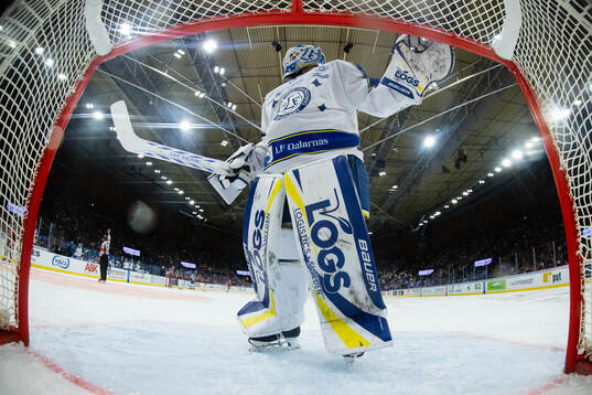Leksands målvakt Jakob Hellsten