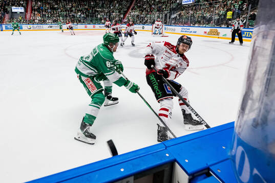 Rögles Karson Kuhlman och Örebros Kalle Kossila