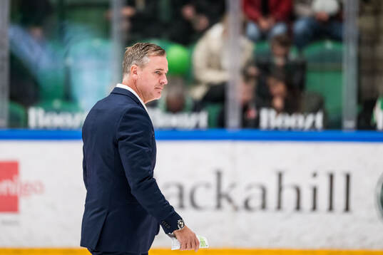 Under ishockeymatchen i SHL mellan Rögle och Örebro