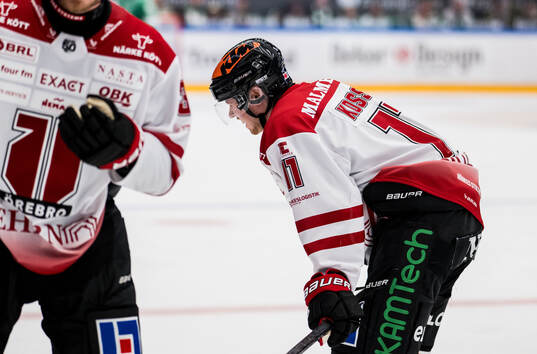 Örebros Kalle Kossila deppar