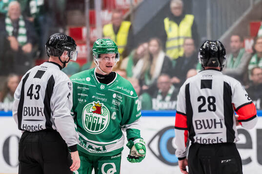 Rögles Anton Bengtsson reagerar på domslut