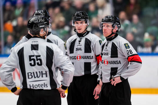 Domare Christoffer Holm och Domare Mikael Holm