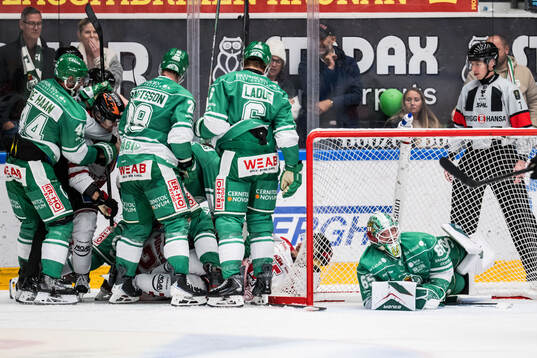 Rögles målvakt Christoffer Rifalk deppar