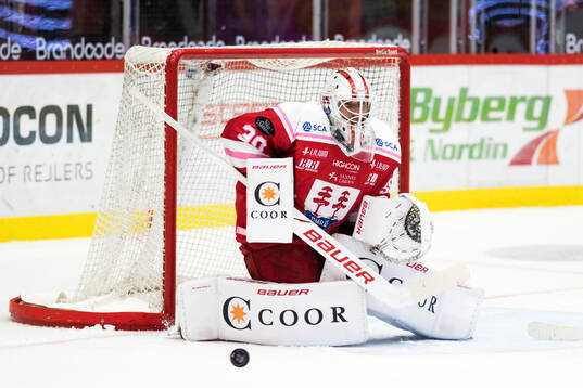 Timrås målvakt Jacob Johansson