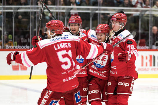 Timrås David Lilja jublar