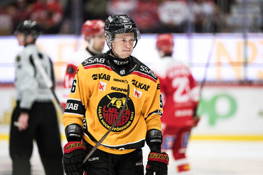 Luleås Pontus Andreasson deppar