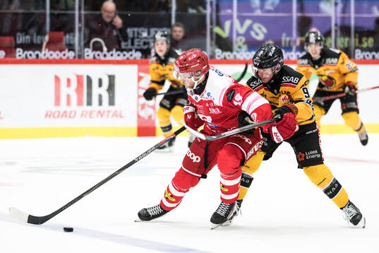 Timrås Marcus Westfält och Luleås Brian O'Neill