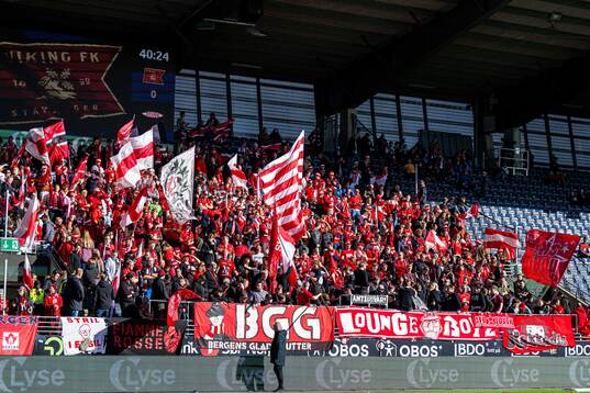 Spectators in the stands