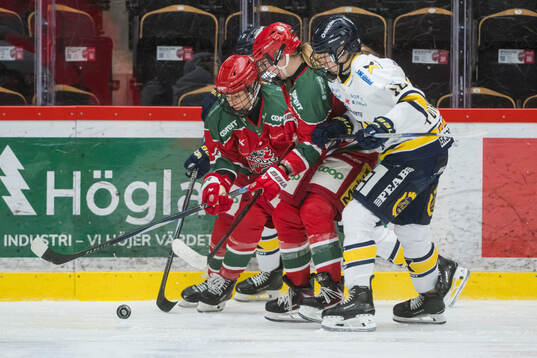 Modos Ebba Hedqvist och HV71s Ema Tothova