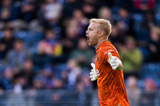 Goalkeeper Arild Østbø of Viking