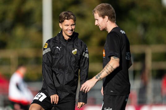 Häckens Samuel Leach Holm och Simon Gustafson