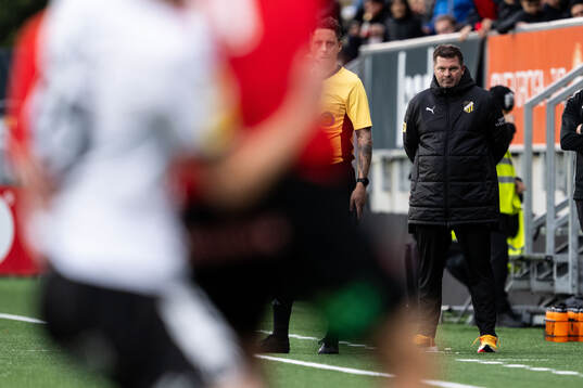 Häckens tränare Jens Gustafsson