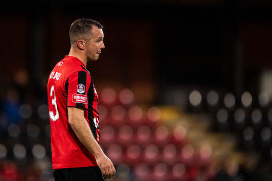 Brommapojkarnas Even Hovland deppar