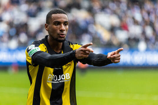 Hammarbys Paulos Abraham jublar