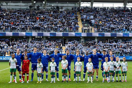 IFK Göteborgs spelare på på line up