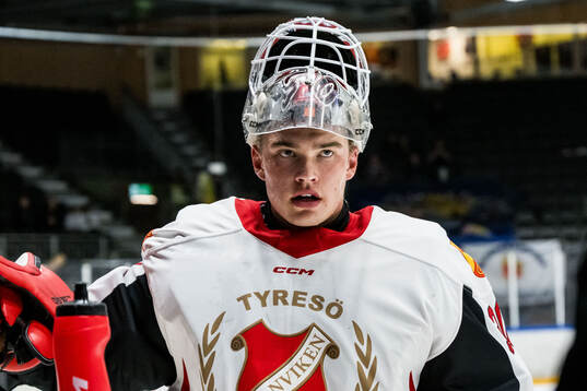 Hanvikens s målvakt Tim Forslund
