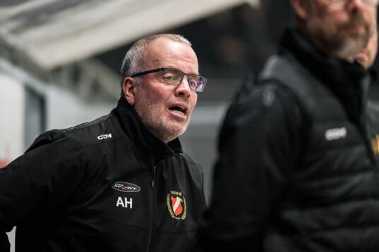 Hanvikens s tränare Anders Hultin