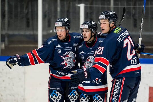 Halmstads Melker Iversen, Marcus Borgh och Melker