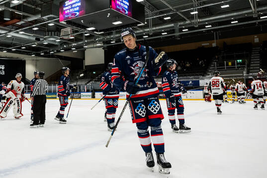 Halmstads Melker Pettersson deppar