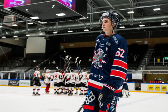 Halmstads Tim Bergström deppar