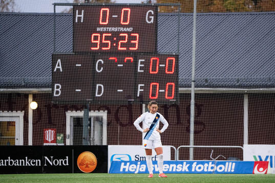 Djurgårdens Alexsandra Lobanova deppar