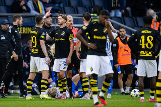 AIKs Dino Besirovic och Anton Salétros